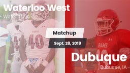 Matchup: Waterloo West High vs. Dubuque  2018