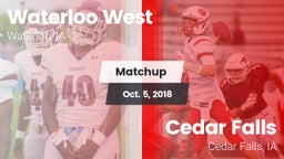 Matchup: Waterloo West High vs. Cedar Falls  2018