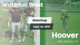 Matchup: Waterloo West High vs. Hoover  2019