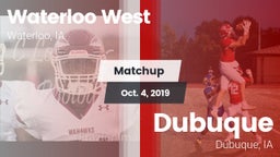 Matchup: Waterloo West High vs. Dubuque  2019