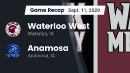 Recap: Waterloo West  vs. Anamosa  2020