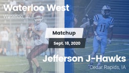 Matchup: Waterloo West High vs. Jefferson  J-Hawks 2020