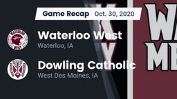 Recap: Waterloo West  vs. Dowling Catholic  2020