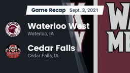Recap: Waterloo West  vs. Cedar Falls  2021