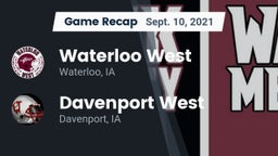 Recap: Waterloo West  vs. Davenport West  2021