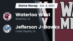 Recap: Waterloo West  vs. Jefferson  J-Hawks 2021