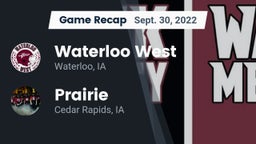 Recap: Waterloo West  vs. Prairie  2022