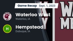 Recap: Waterloo West  vs. Hempstead  2023