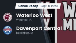 Recap: Waterloo West  vs. Davenport Central  2023