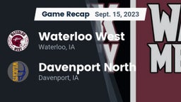 Recap: Waterloo West  vs. Davenport North  2023