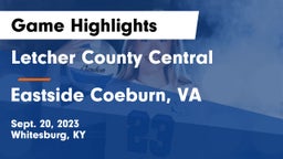 Letcher County Central  vs Eastside  Coeburn, VA Game Highlights - Sept. 20, 2023