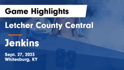 Letcher County Central  vs Jenkins   Game Highlights - Sept. 27, 2023