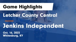 Letcher County Central  vs Jenkins Independent Game Highlights - Oct. 16, 2023