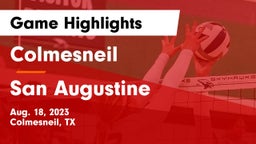 Colmesneil  vs San Augustine Game Highlights - Aug. 18, 2023