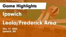Ipswich  vs Leola/Frederick Area Game Highlights - Oct. 17, 2022