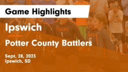 Ipswich  vs Potter County Battlers Game Highlights - Sept. 28, 2023