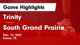 Trinity  vs South Grand Prairie  Game Highlights - Dec. 12, 2023