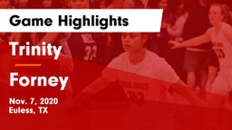 Trinity  vs Forney  Game Highlights - Nov. 7, 2020