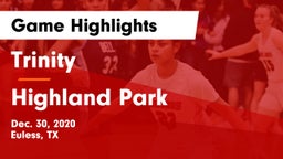 Trinity  vs Highland Park  Game Highlights - Dec. 30, 2020