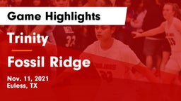 Trinity  vs Fossil Ridge  Game Highlights - Nov. 11, 2021