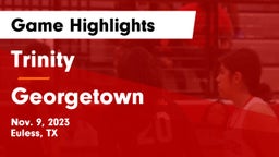 Trinity  vs Georgetown  Game Highlights - Nov. 9, 2023