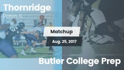 Matchup: Thornridge High vs. Butler College Prep 2017