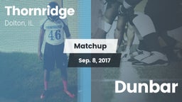 Matchup: Thornridge High vs. Dunbar  2017