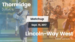 Matchup: Thornridge High vs. Lincoln-Way West  2017