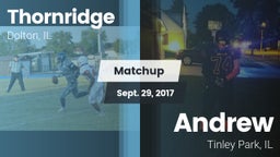 Matchup: Thornridge High vs. Andrew  2017