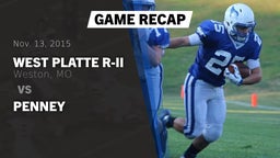 Recap: West Platte R-II  vs. Penney 2015