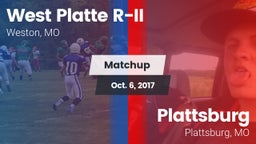 Matchup: West Platte R-II vs. Plattsburg  2017