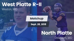 Matchup: West Platte R-II vs. North Platte  2018