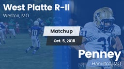 Matchup: West Platte R-II vs. Penney  2018