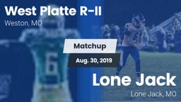 Matchup: West Platte R-II vs. Lone Jack  2019