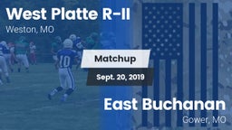 Matchup: West Platte R-II vs. East Buchanan  2019