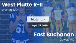 Matchup: West Platte R-II vs. East Buchanan  2020
