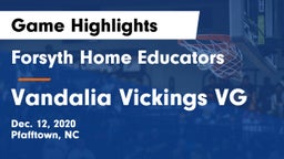 Forsyth Home Educators vs Vandalia Vickings VG Game Highlights - Dec. 12, 2020