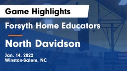 Forsyth Home Educators vs North Davidson  Game Highlights - Jan. 14, 2022