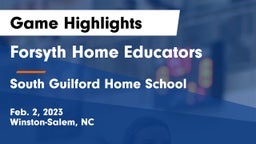 Forsyth Home Educators vs South Guilford Home School Game Highlights - Feb. 2, 2023