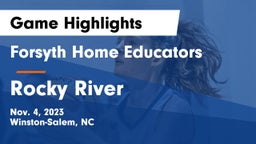 Forsyth Home Educators vs Rocky River  Game Highlights - Nov. 4, 2023