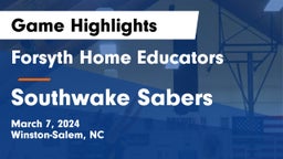 Forsyth Home Educators vs Southwake Sabers  Game Highlights - March 7, 2024