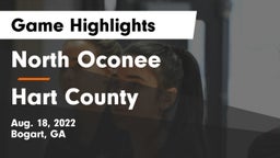 North Oconee  vs Hart County  Game Highlights - Aug. 18, 2022