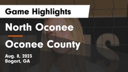 North Oconee  vs Oconee County  Game Highlights - Aug. 8, 2023