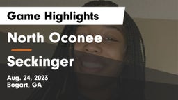 North Oconee  vs Seckinger  Game Highlights - Aug. 24, 2023
