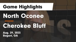 North Oconee  vs Cherokee Bluff   Game Highlights - Aug. 29, 2023