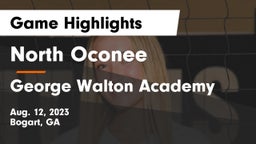 North Oconee  vs George Walton Academy Game Highlights - Aug. 12, 2023