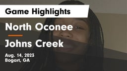 North Oconee  vs Johns Creek  Game Highlights - Aug. 14, 2023