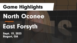 North Oconee  vs East Forsyth  Game Highlights - Sept. 19, 2023