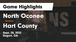 North Oconee  vs Hart County  Game Highlights - Sept. 28, 2023