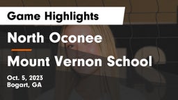 North Oconee  vs Mount Vernon School Game Highlights - Oct. 5, 2023